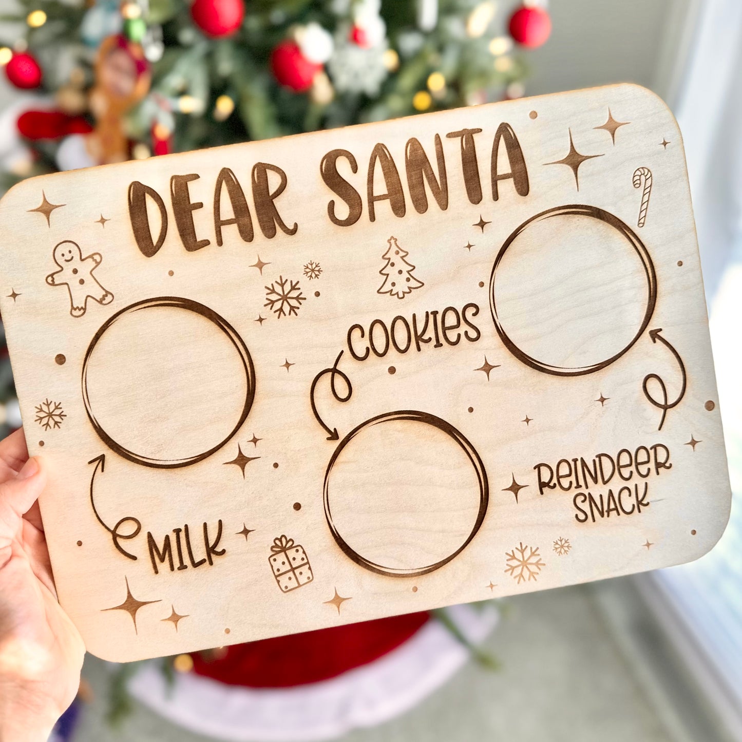 Tablero Querido Santa