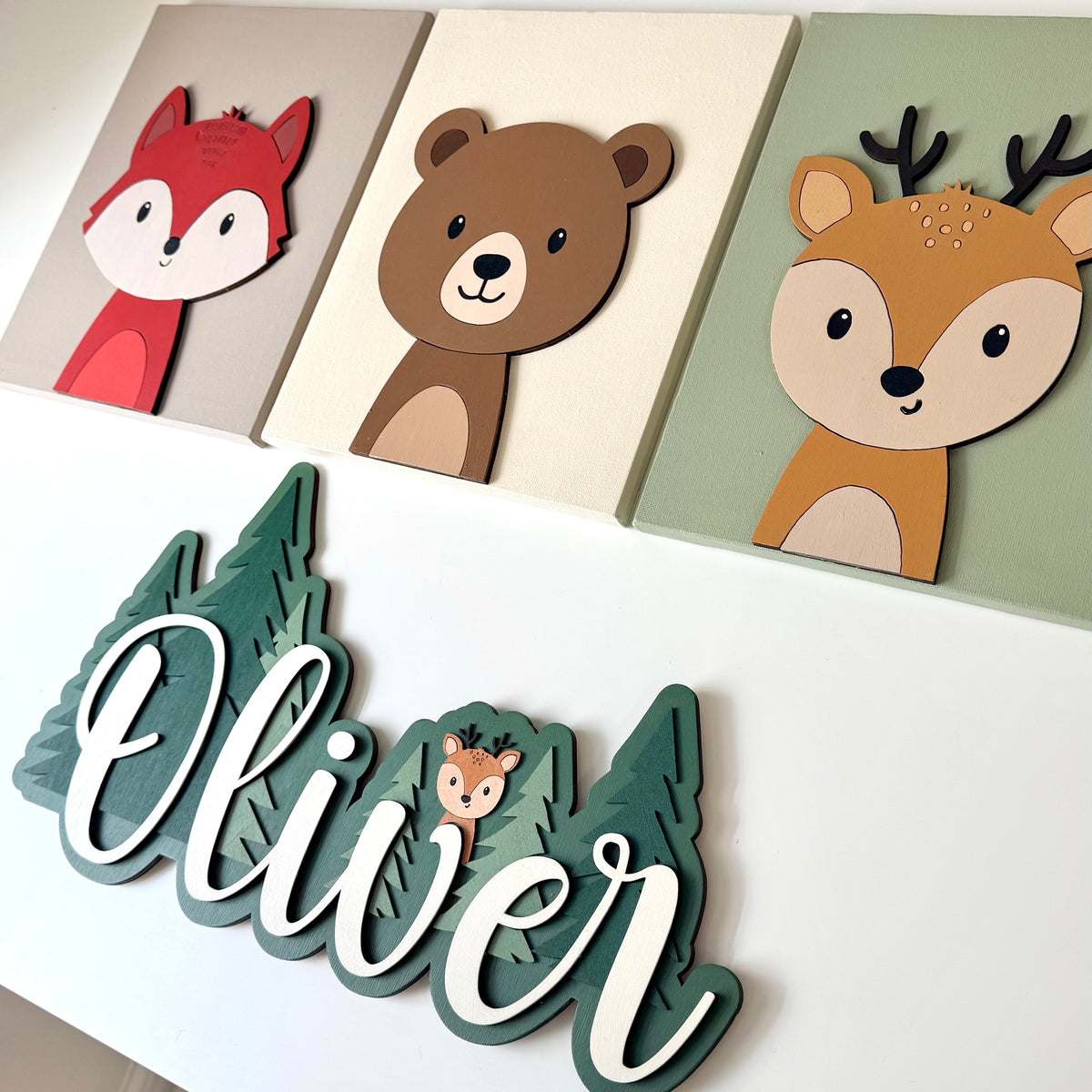 Set de Animales y Nombre